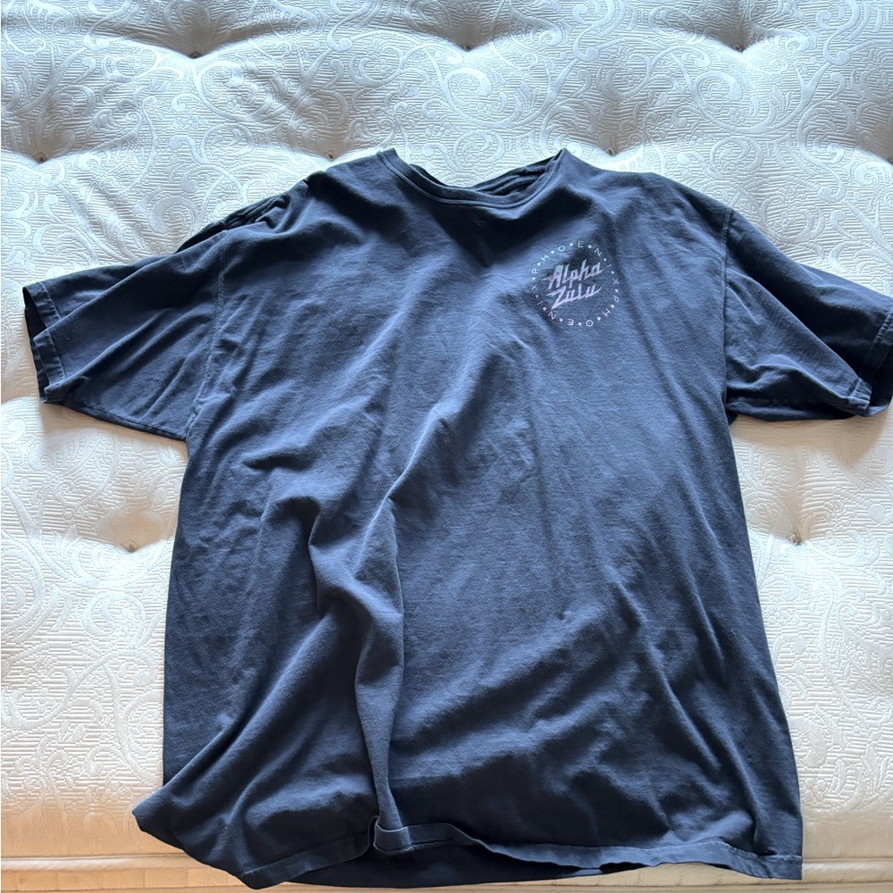 Xxl alpha Zulu t shirt blue